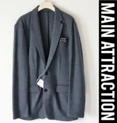 新品【MAIN ATTRACTION】毛100％ポケットチーフ付ジャケットXLのサムネイル