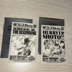 ヒロアカ展 僕のヒーローアカデミア 原画展 入場特典 ステッカー 爆豪 緑谷 轟