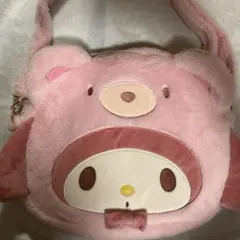 마이멜로디 くま 着ぐるみ ショルダーバッグ マイメロ
