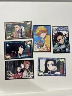 鬼滅の刃　ステッカー 6枚セット