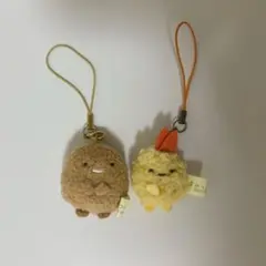 すみっコぐらし ぬいぐるみキーホルダー とんかつ えびふらいのしっぽ