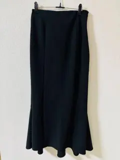 黒 ロングタイトスカート マーメイド