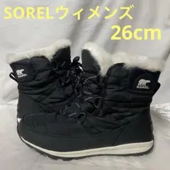 ◆中古美品　大きいサイズ26cm/SOREL ウィットニーショートレースブーツ