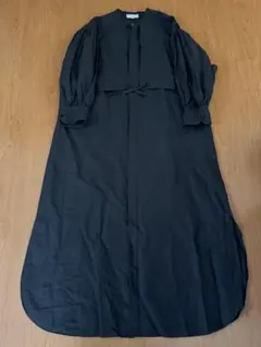 【doramimonaka様】シャツテール ワンピース ／ 黒色 doramimonaka様】シャツテール ワンピース ／ 黒色 - メルカリ