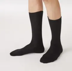 無印良品 足なり直角 ズレ落ちにくいリブ編み靴下 4足セット