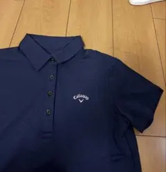 Callaway レディース ゴルフシャツ ネイビー M