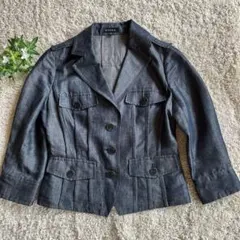 【最終値下げ】リネン混 EPOCA エポカ ジャケット 麻40 薄手 軽いのサムネイル