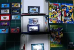 ゲームボーイアドバンス　ロックマンエグゼ　12本+バトルチップセット