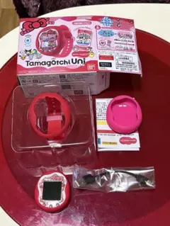 バンダイ Tamagotchi Uni ハローキティ 赤 - メルカリ