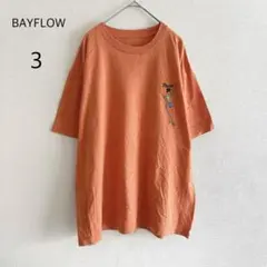 BAYFLOW ベイフロー poser Tシャツ 半袖 オレンジ 3 メンズのサムネイル
