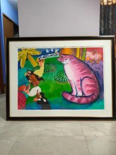 お値段交渉◎！マイケル・ルー ハイッ笑って！マイケルルー リトグラフ お値段交渉◎！マイケル・ルー ハイッ笑って！マイケルルー