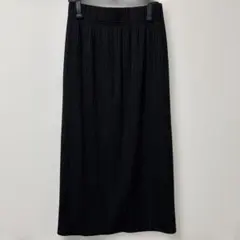 【美品】GU プリーツタイトスカート　黒　Sサイズ