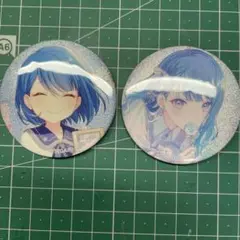 桐谷遥　プロセカ　ブルフェス　グリッター缶バッジ