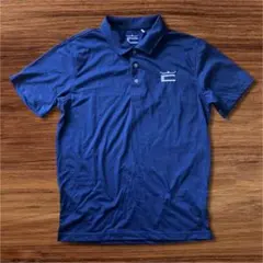 【コブラ】美品　プーマ　ゴルフウェア　半袖ポロシャツ　メンズMサイズ　紺