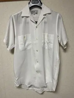 Dunhill Bowler 開襟シャツ S レーヨン ビンテージのサムネイル