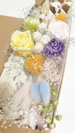 プリザーブドフラワー花材　春色ミックスNO.2