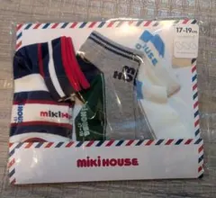 Miki House キッズ靴下 3足セット 17-19cm