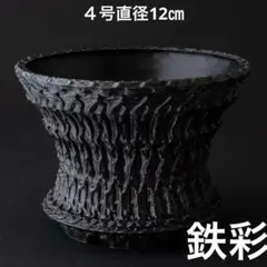 新作】獄炎〜鳳凰〜 4号直径12㎝ 3dプリンター鉢 作家鉢 アガベ