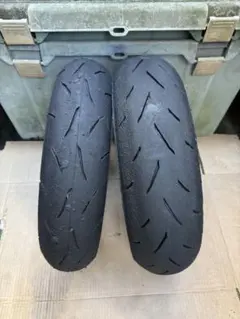 ダンロップ KR410 90/80/17 前後セット ⑧ - メルカリ