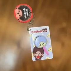 【未使用】タイトー限定 モンチッチ 棒付きフェイスチャーム キーホルダー