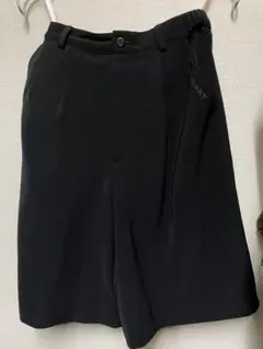 バーバリーゴルフ　キュロット　黒　S