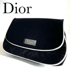 【Dior】クリスチャンディオール 正規品ノベルティ ポーチ ブラック
