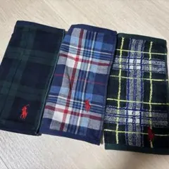 新品 POLO RALPH LAUREN タオルハンカチ 3枚セットのサムネイル