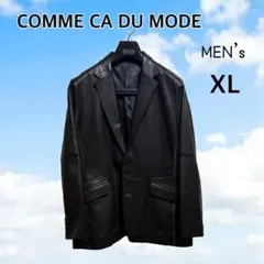 ミッシェル様専用　極美品 コムサデモード レザージャケット ブレザー 黒XL