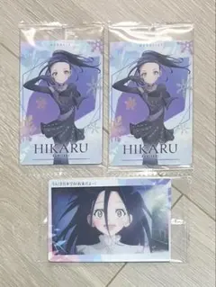 メダリスト ウエハース 狼嵜光 3点