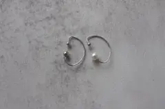 パール　イヤーカーフ　イヤーフック　2点セット