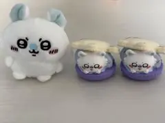 ちいかわ きゃらまかろん ・ ちいかわ お座りぬいぐるみ 【モモンガ】