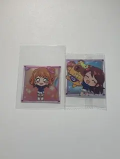 アイカツウエハース　シール　2枚セット