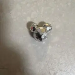 希少　ミッキーマウス型 ミラーボール風 立体オブジェ