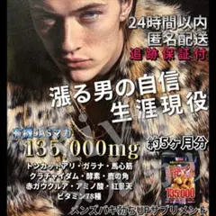 バキ勃ち精力増強剤⚡クラチャイダムトンカットアリマカガラナ⚡5ヶ月分⚡増大サプリのサムネイル
