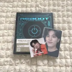 Treasure REBOOT 初回 Blu-ray ジョンウ トレカ
