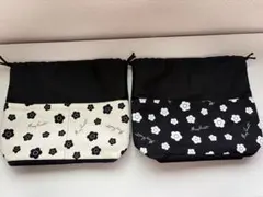【盆ちゃん様専用】新品・未使用　 大きめの巾着袋(２枚) ハンドメイド