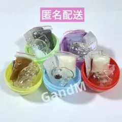 【正規品】うちの子のけだまだま　5種セミコンプ　ペットの毛の入れ物　ガチャ