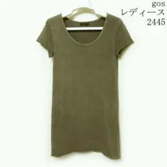 goa レディース 半袖 Tシャツ カーキのサムネイル