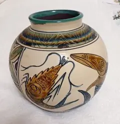特大 ピータン 甕 壺 陶器 龍絵柄 めだか鉢・火鉢・傘立て 特大 ピータン 甕 壺 陶器 龍絵柄 めだか鉢・火鉢・傘立て - メルカリ