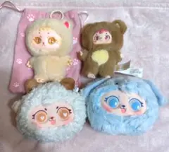 ブラインドボックス動物キャラクターぬいぐるみセット