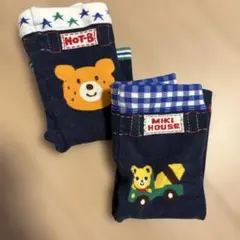 MIKI HOUSE クマ刺繍パンツ 80