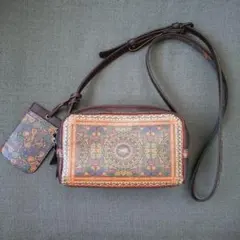 新品未使用　Dakota ダコタ　スカーフ調馬柄　ショルダーバッグ