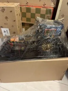 雛人形飾り　御所車