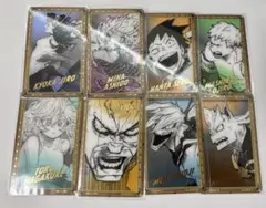 ヒロアカ原画展 クリアカード 耳郎 葉隠 芦戸 砂藤 瀬呂 障子 尾白 口田