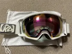 K2 スキーゴーグル ホワイト ミラー