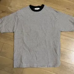 MONO-MART ボーダーTシャツ ブラック ホワイトのサムネイル
