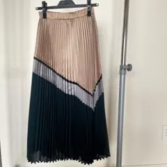 グレースクラス　ロングプリーツスカート　36