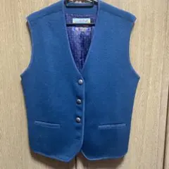 青 ベスト 秋冬