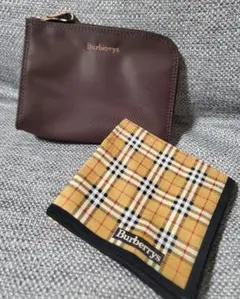 Burberrys☆ポーチとハンカチセット