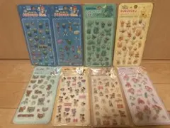 【新品未開封】ディズニーシリーズとトム&ジェリーぷくぷくシールセット
